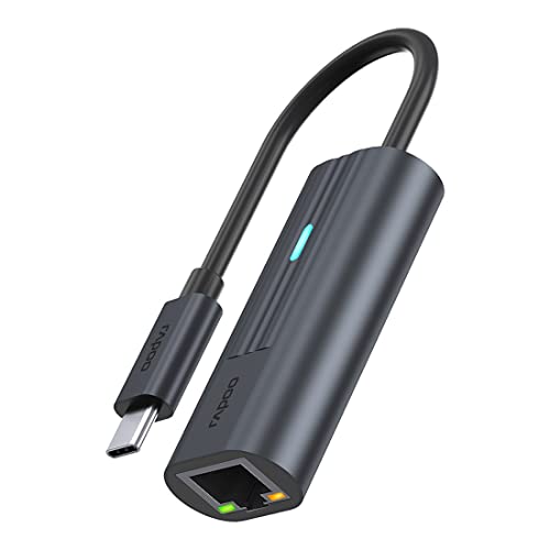 Rapoo UCA-1006 USB-C auf Gigabit LAN Adapter, Aluminium... - High-Tech & Électronique en promo à 19.97€