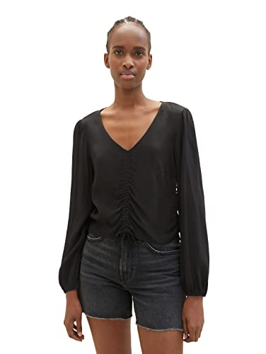 TOM TAILOR Denim Señoras Blusa 1035439, 14482 - Deep Black... - Mode & Vêtements Amazon Espagne à 9.59€