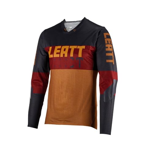 Leatt MTB Jersey Gravity 4.0 with long sleeve and... - Sports & Fitness Amazon France à 38.46€