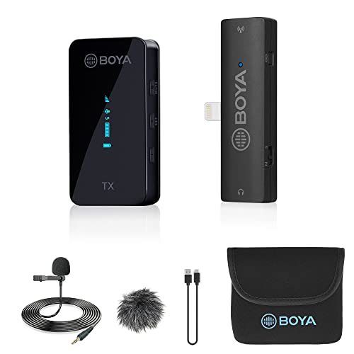 BOYA by-XM6 S3 Wireless Lavalier Microphone for iPhone... - High-Tech & Électronique en promo à 69.42€