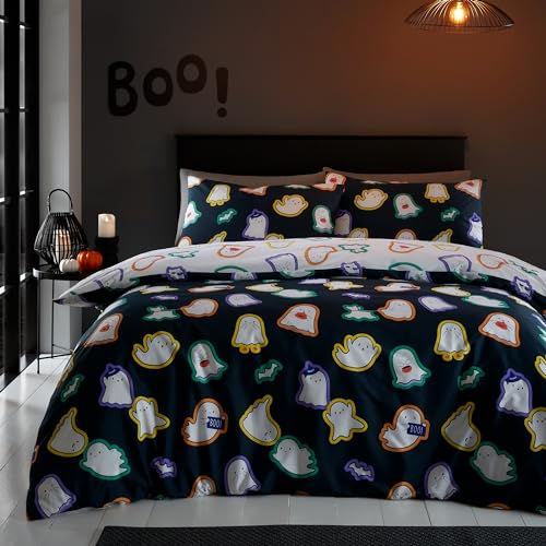Catherine Lansfield Halloween Ghosts Reversible Double... - Home & Kitchen Amazon UK à 13.99€