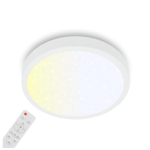 Briloner Leuchten Ceiling Light Starry Sky Dimmable Ceiling... en promo à 32,95€ (-35%) sur Amazon FR