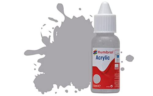 Humbrol Acryl-Tropfflasche, Nr. 40 Pale Grey – Glanz, 14 ml - Maison & Cuisine Amazon Allemagne à 3.80€