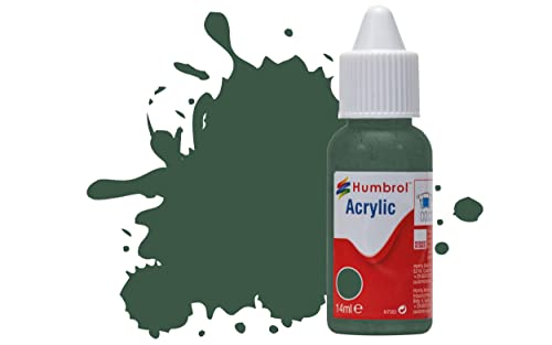 Humbrol Pintura acrílica No.116 US Verde oscuro Botella... - Amazon Espagne à 6.09€