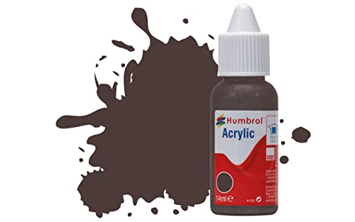 Humbrol Acrylic Paint No 173 Track Matt dropper bottle, 14ml - Bébé & Puériculture Amazon Royaume-Uni à 2.69€