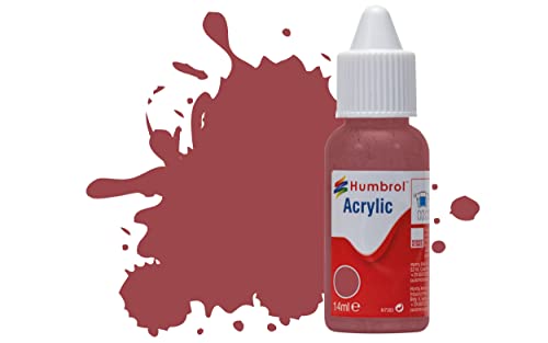 Humbrol Acrylfarbe Nr. 73 Weinmatte Tropfflasche, 14 ml - Bébé & Puériculture en promo à 3.80€