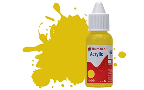 Humbrol Acrylfarbe Nr. 81 Pale Yellow Matt Tropfflasche, 14... - Bébé & Puériculture en promo à 3.80€