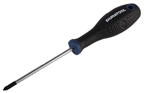 Duratool PZ1 Pozidriv Screwdriver – 100mm Blade, Magnetic... - Maison & Cuisine Amazon Royaume-Uni à 2.49€