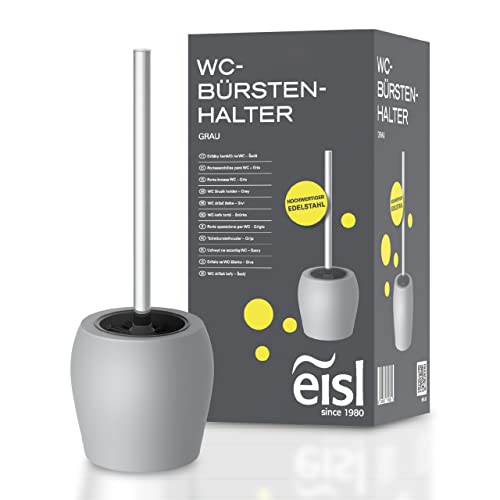 EISL BA0101 Toilet Brush Holder, Grey, Bathroom Toilet... - Beauty & Fragrances Amazon UK à 15.27€