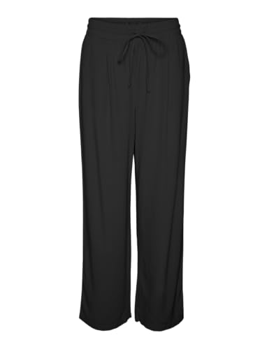 Vero Moda Pantalon à Jambe Large VMJESMILO Taille Moyenne... - Maison & Cuisine Amazon France à 19.27€