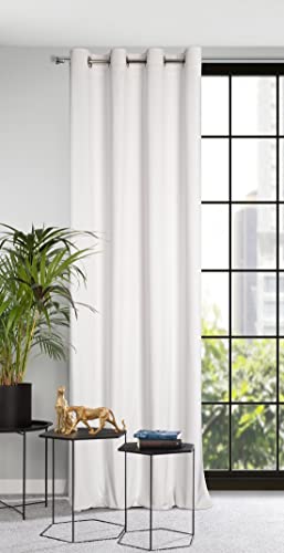 Eurofirany Rideau à œillets en velours avec œillets pour... - Maison & Cuisine Amazon France à 18.30€