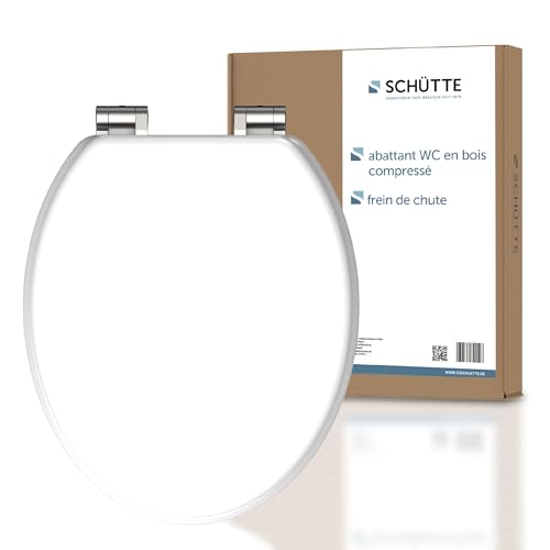 SCHÜTTE Abattant WC avec frein de chute - abattant WC en... en promo à 34,99€ (-45%) sur Amazon FR