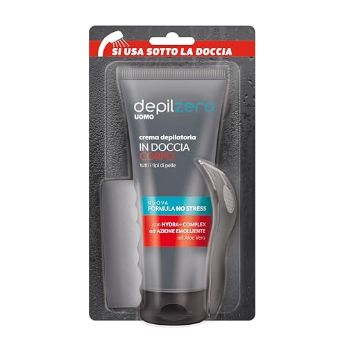 Depilzero Uomo Crema Depilatoria In Doccia Corpo 200 Ml - Beauté & Parfums Amazon France à 6.13€
