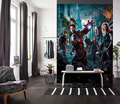 Komar Marvel Photo Wallpaper Avengers Movie Poster - Size... - Home & Kitchen Amazon UK à 21.40€