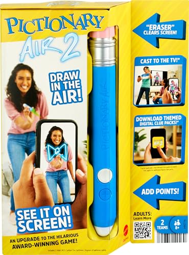 Mattel Games Pictionary Air, ve lo que dibujas en pantalla... - Toys & Games Amazon Spain à 7.50€