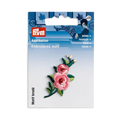 Prym 926690 - Applique a forma di fiore, colore: rosa/verde - Amazon Italy à 7.34€