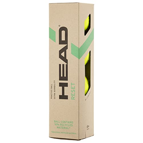 HEAD Unisex Adult 4B Reset 6DZ Tennis Ball, Yellow, One Size - Sports & Fitness Amazon Royaume-Uni à 9.99€
