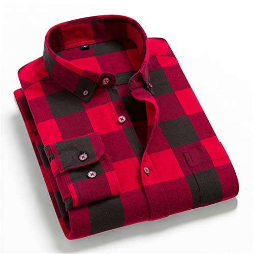 Camicia a quadri in flanella da uomo 100% cotone 2022... - Auto & Moto Amazon Italie à 17.92€