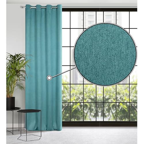 Eurofirany CARLO Extra Long Blackout Curtain with Eyelets... - Vente Flash Amazon -75%