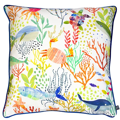 Prestigious Textiles Bubbles Cushion Cover, Cotton, Jungle - Amazon Royaume-Uni à 8.75€