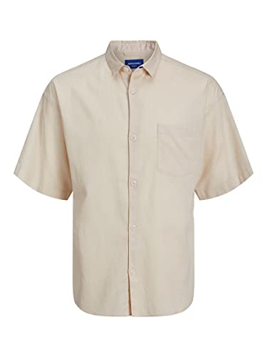 JACK & JONES Jorflores Linen - Camisa para Hombre... - Amazon Espagne à 12.88€
