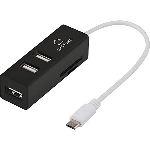 Renkforce RF-4995192 Hub USB 2.0 a 3 Porte con Lettore di... - High-Tech & Électronique Amazon Italie à 6.49€