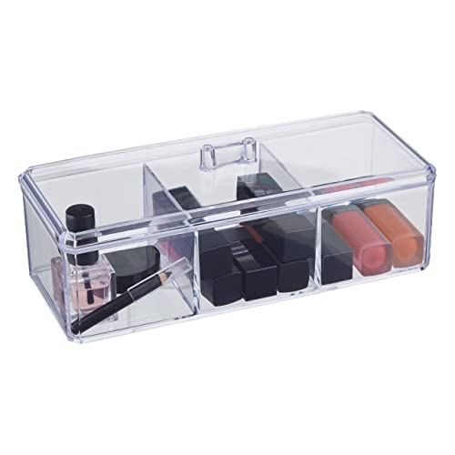 Premier Housewares 3 Compartment Cosmetics Organiser With... - Beauty & Fragrances Amazon UK à 4.69€