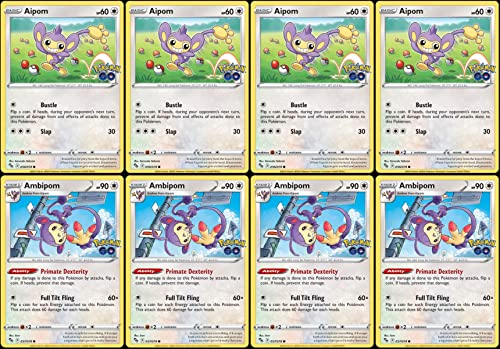 Ambipom 057/078 - Pokemon Go - Evolution Card Lot - Aipom... en promo sur Amazon