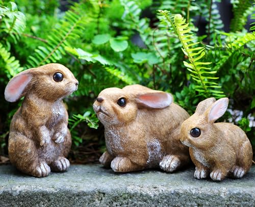 LEGIFO Bunny Decor Yard Decorations Outdoor Set of 3, Bunny... - Maison & Cuisine Amazon Royaume-Uni à 8.71€