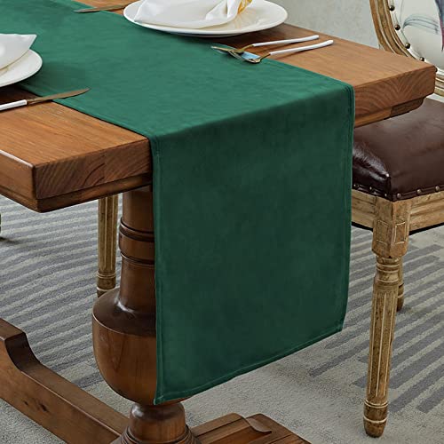 Yicorgard Velvet Table Runner Rustic Style,Linen Farmhouse... - Maison & Cuisine Amazon Royaume-Uni à 9.00€