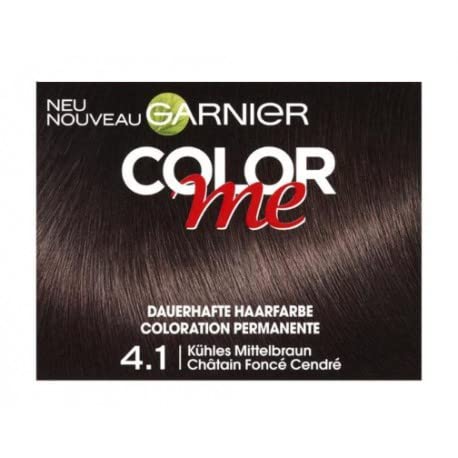 GARNIER TINTE COLOR ME 4.1 ASHY DARK BROWN - Beauté & Parfums en promo à 2.08€