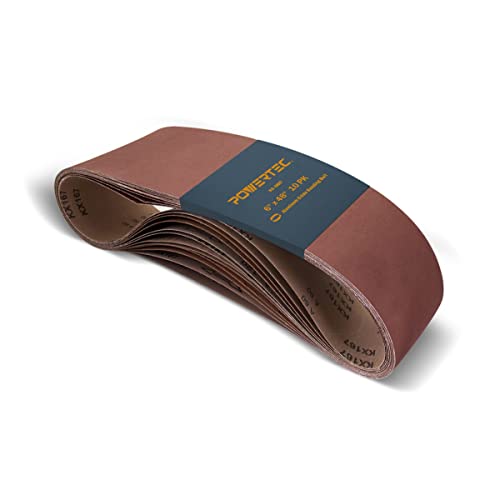 POWERTEC Lot de 10 bandes abrasives de 122 cm, grain 60... en promo à 30,92€ (-46%) sur Amazon FR