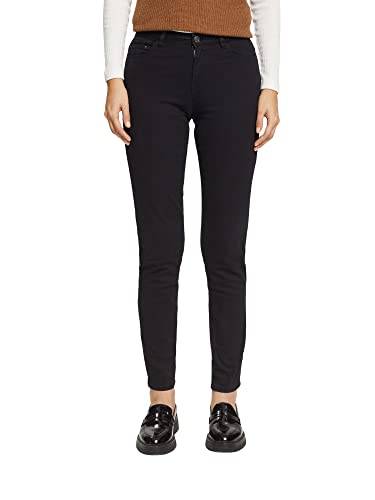 ESPRIT EDC Skinny Fit Mid Rise Pant, 001/Black, 34W x 32L - Sports & Fitness Amazon UK à 12.13€