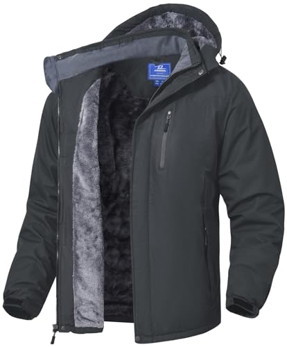 SPOSULEI Chaquetas de esquí para hombre con Hoode Snowboard... - Sports & Fitness Amazon Espagne à 47.20€