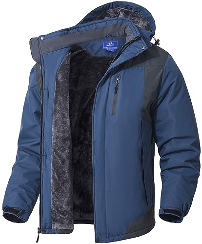 SPOSULEI Chaquetas de esquí para hombre con Hoode Snowboard... - Sports & Fitness en promo à 47.99€