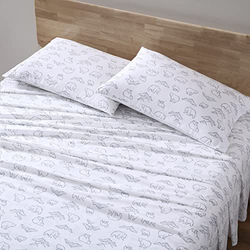 Eddie Bauer - Draps pour très Grand lit, Parure de lit en... - Home & Kitchen Amazon France à 46.23€
