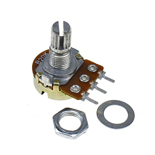 5PCS stereo potentiometer WH148 B20k 15mm 3pins - High-Tech & Électronique Amazon Royaume-Uni à 2.00€
