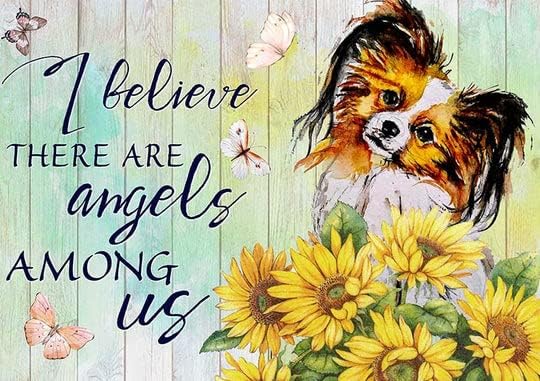QKIODS Aluminum Metal Signs Vintage I Believe Angels Among... - Maison & Cuisine Amazon Royaume-Uni à 1.00€