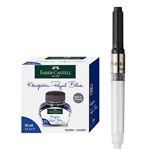 FABER-CASTELL 205034 - Set di inchiostri blu reale con... - Amazon Italie à 11.05€