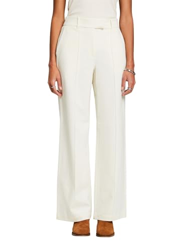 ESPRIT Mid-Rise-Hose mit weitem Bein, 30/30 EU - Jardin & Extérieur Amazon Allemagne à 25.98€