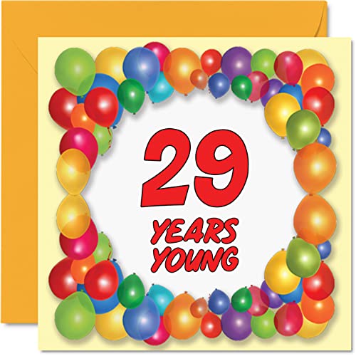 Stuff4 Divertidas tarjetas de cumpleaños número 29 para... - Auto & Motorcycle Amazon Spain à 7.19€