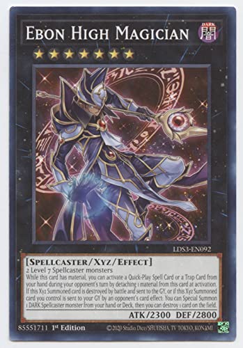 Ebon High Magician - LDS3-EN092 - Common - 1. Auflage - Jeux Vidéo & Consoles en promo à 28.71€