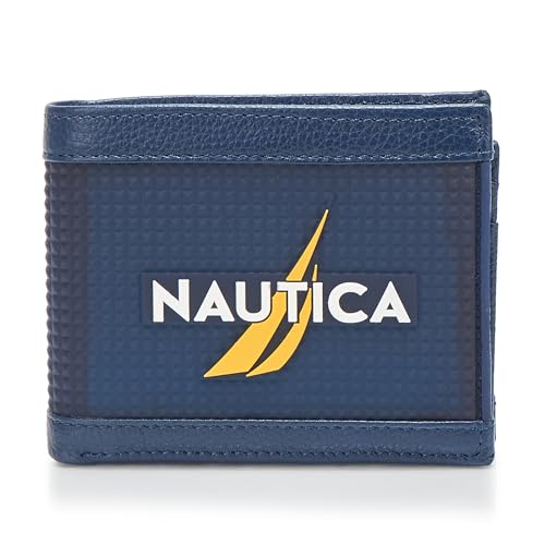 Nautica Portafoglio Bifold in Gomma e Pelle Logo, Marina... - Home & Kitchen Amazon Italy à 30.66€
