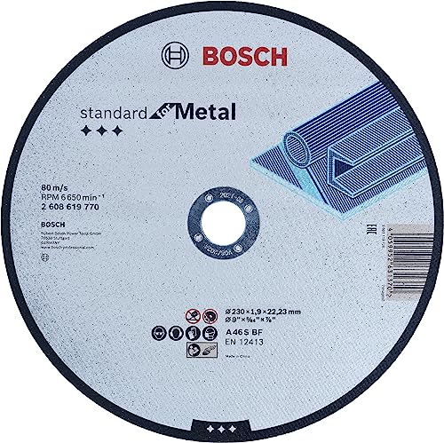 Bosch Professional 1x Standard for Metal Straight Cutting... - Bricolage & Outils Amazon France à 3.76€