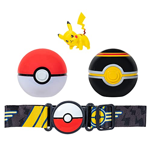 Pokémon Clip 'N' Go Poké Ball Belt Set - Poké Ball, Luxury... - Jouets & Jeux Amazon France à 30.91€
