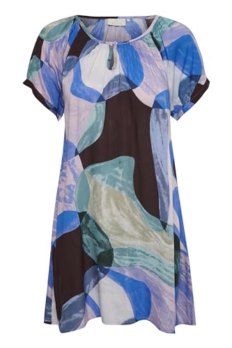 Kaffe Kalia Camisa túnica, Impresión ecológica: Morado y... - Amazon Espagne à 8.43€