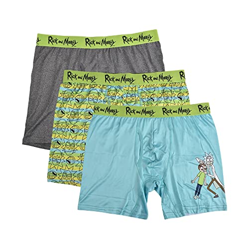 RICK AND MORTY Paquete de 3 calzoncillos tipo bóxer cómodos... - Mode & Vêtements en promo à 36.62€