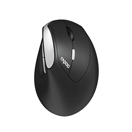 Rapoo EV250 Kabellose ergonomische Maus, schwarz - Amazon Allemagne à 6.99€