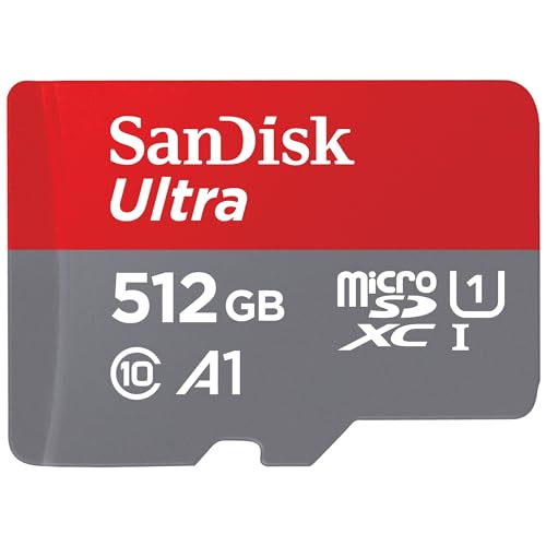SanDisk 512GB Ultra microSDXC card + SD adapter, Memory... - High-Tech & Électronique Amazon Royaume-Uni à 49.99€