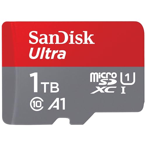 SanDisk 1To Ultra microSDXC, carte micro sd + adaptateur... - Nouvelle promo Amazon à 153.34€